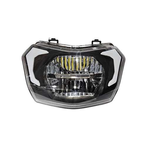 Head Lamp Assembly Plastic Lens Consisting of Driving and Passing Beam and Front Position Lamp
