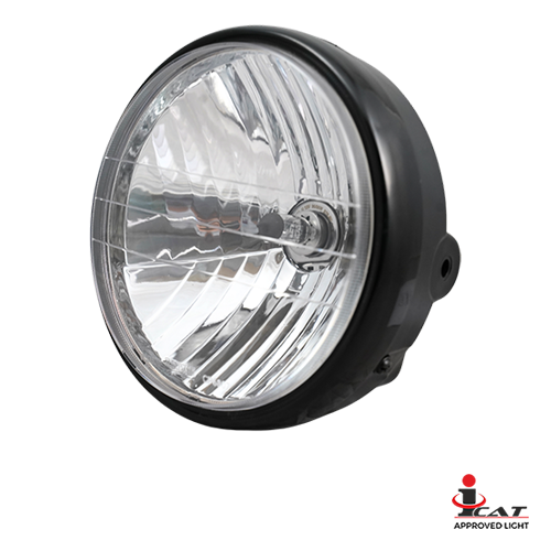 Head Lamp Assembly-Plastic Lens consisting of Driving and Passing Beam